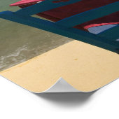 ギリシャ，北東エーゲ諸島，サモス， 2 ポスター (角)