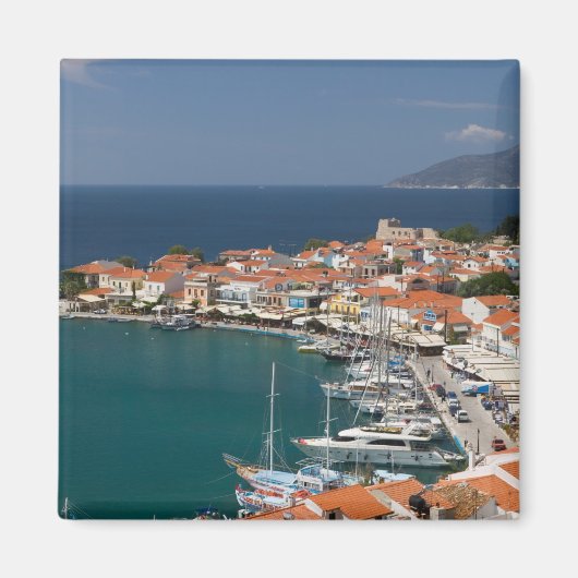 ギリシャ，北東エーゲ諸島，サモス， 3 マグネット (正面)