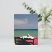 ギリシャ，北東エーゲ諸島，サモス， 4 ポストカード (スタンド正面)