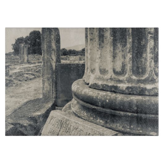 ギリシャ 古代都市の遺跡 カッティングボード (正面)