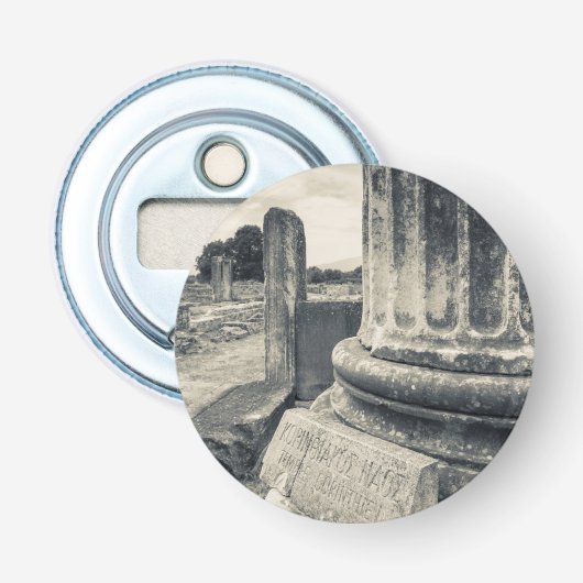 ギリシャ、古代都市の遺跡 栓抜き (正面)