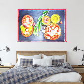 「ギリシャ&地中海のダイエット」かわいい写真。買今 キャンバスプリント (インサイチュ (寝室))