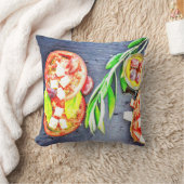 「ギリシャ&地中海のダイエット」かわいい写真。買今 クッション (ブランケット)