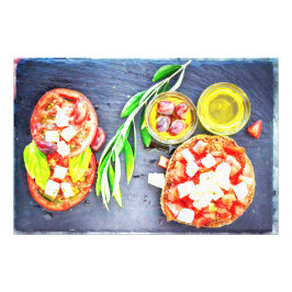 「ギリシャ&地中海のダイエット」かわいい写真。買今 フォトプリント           