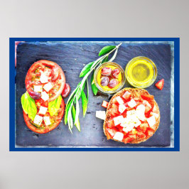 「ギリシャ&地中海のダイエット」かわいい写真。買今 ポスター