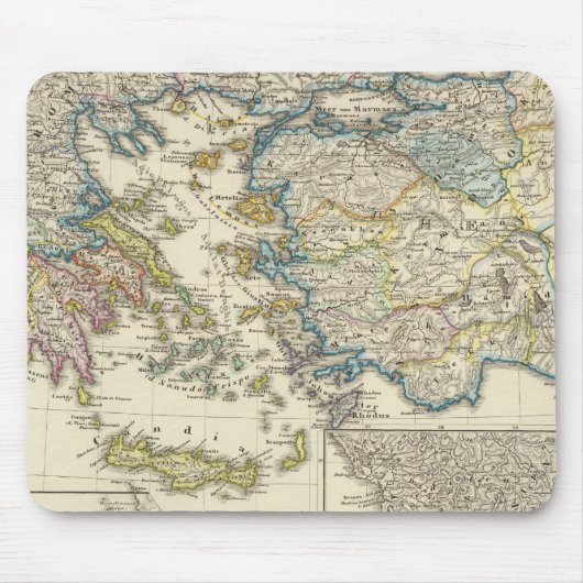 ギリシャ、小アジア1453 マウスパッド (正面)