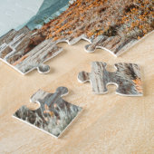 ギリシャ。層雲岬古代の寺院跡 ジグソーパズル (側面)