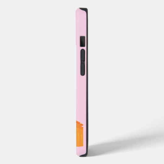 ギリシャ、旅行アート、ピンク Case-Mate iPhoneケース (裏面 / 左)