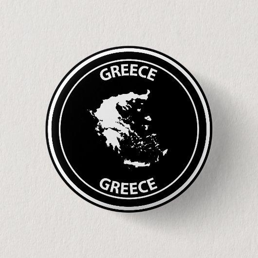 ギリシャ 缶バッジ (正面)