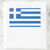 ギリシャ 長方形シール (バッグ)