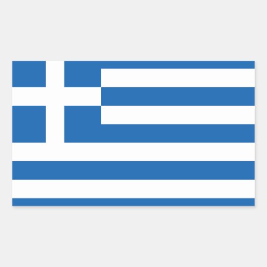 ギリシャ 長方形シール (正面)