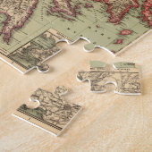 ギリシャ(1903年)のヴィンテージの地図 ジグソーパズル (側面)