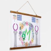 ギリシャ – 5月の日 – タペストリー (傾斜あり)