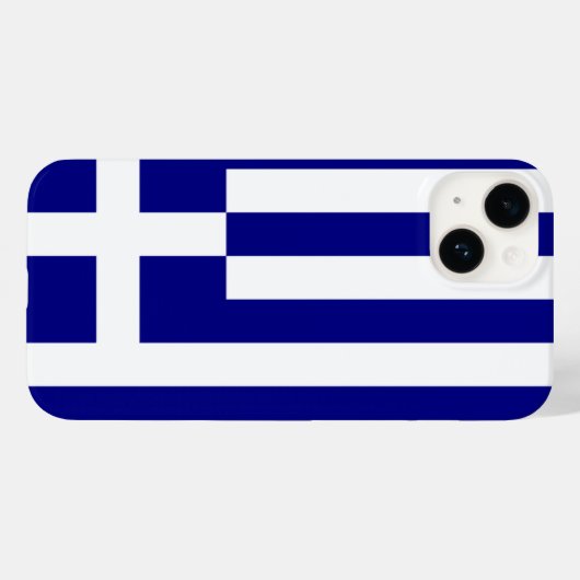 ギリシャ Case-Mate iPhoneケース (裏面 (横))