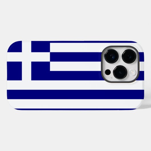 ギリシャ Case-Mate iPhoneケース (裏面 (横))