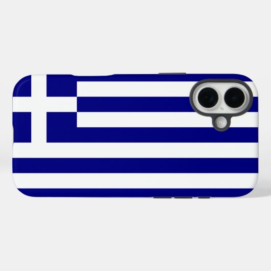 ギリシャ Case-Mate iPhoneケース (裏面 (横))