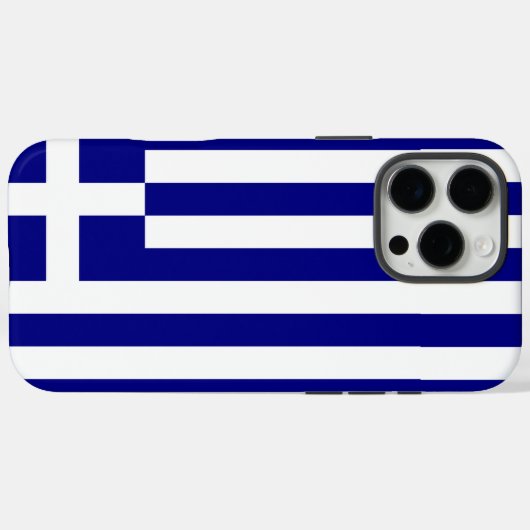 ギリシャ Case-Mate iPhoneケース (裏面 (横))