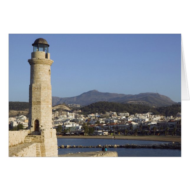 ギリシャ、CRETE、Rethymno Province、Rethymno: (正面横)