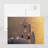 ギリシャ、Cyclades諸島、サントリーニ、Thira、 ポストカード (正面/裏面)