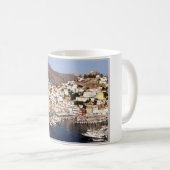 ギリシャ – Hydra – 島 –  コーヒーマグカップ (正面右)