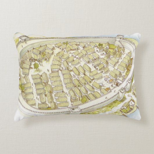 ギリシャ。 Polis アクセントクッション (正面)