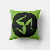 ギリシャ: Triskelion クッション (裏面)