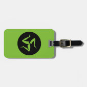 ギリシャ: Triskelion ラゲッジタグ (正面横)