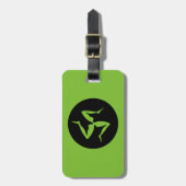 ギリシャ: Triskelion ラゲッジタグ (正面縦)