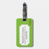 ギリシャ: Triskelion ラゲッジタグ (裏面縦)