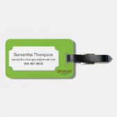 ギリシャ: Triskelion ラゲッジタグ (裏面横)