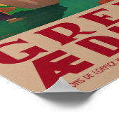 ギリシャAidipsos Vintage Poster 1940s ポスター (角)