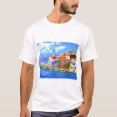 ギリシャMens Sport-Tek競合他社長袖T-Sh Tシャツ (正面)