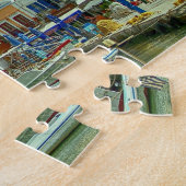 ギリシャSymiギリシャ島の旅行写真 ジグソーパズル (側面)