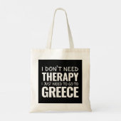ギリシャTシャツ(Greece T-shirt for Greece T) トートバッグ (裏面)