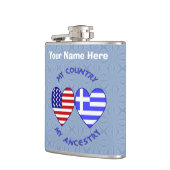 ギリシャUSAカントリー祖先 フラスク (左)