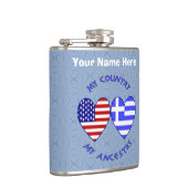 ギリシャUSAカントリー祖先 フラスク (右)