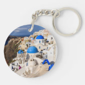 ギリシ伝統的ャンハウス キーホルダー (裏面)