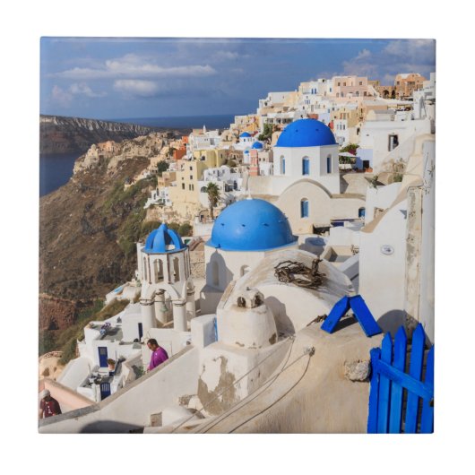 ギリシ伝統的ャンハウス タイル (正面)