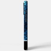 ギリスニングブルースネークスキインシャイン深い Case-Mate iPhoneケース (裏面 / 左)