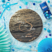 ギリヒビーチモーニング結婚ズ ペーパープレート (パーティー)