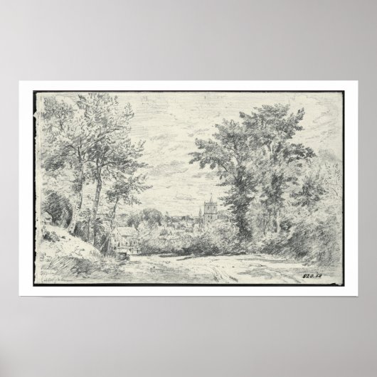 ギリンガム入り口，ドーセット ポスター (正面)