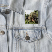 ギリーのスーツを着た兵士 缶バッジ (インサイチュ)