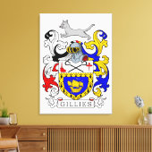 ギリーズコート・オブ・アームズ キャンバスプリント (インサイチュ (リビング))