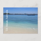 ギリ島の海 ポストカード (正面)