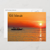 ギリ諸島の日の出 ポストカード (正面/裏面)