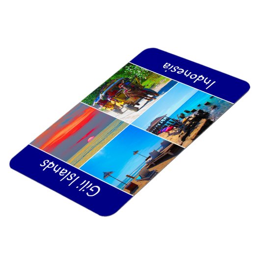 ギリ諸島の風景 マグネット (左側)