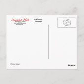 ギリ諸島ボートハガキ ポストカード (裏面)