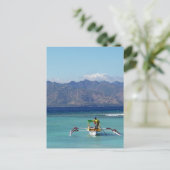 ギリ諸島ボートハガキ ポストカード (スタンド正面)