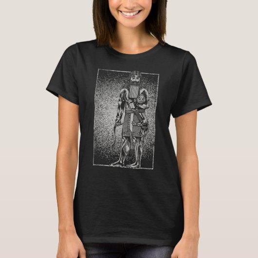ギルガメシュ – 古代シュメールの神、ニムロッドAnunnak Tシャツ (正面)