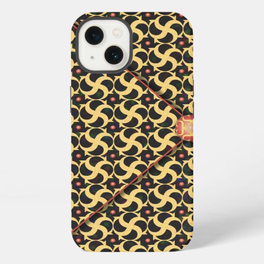 ギルデッドケージ封筒 iPhoneケース (裏面)